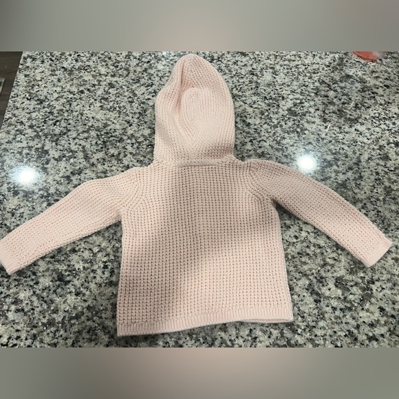 Carter’s Baby Girl Crochet Sweater in Light Pink Size 9 Months So Precious 💕 - Picture 9 of 12